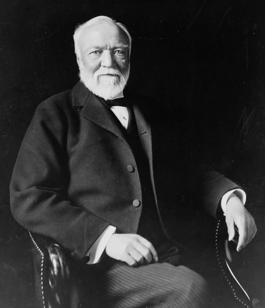Photo of Andrew Carnegie