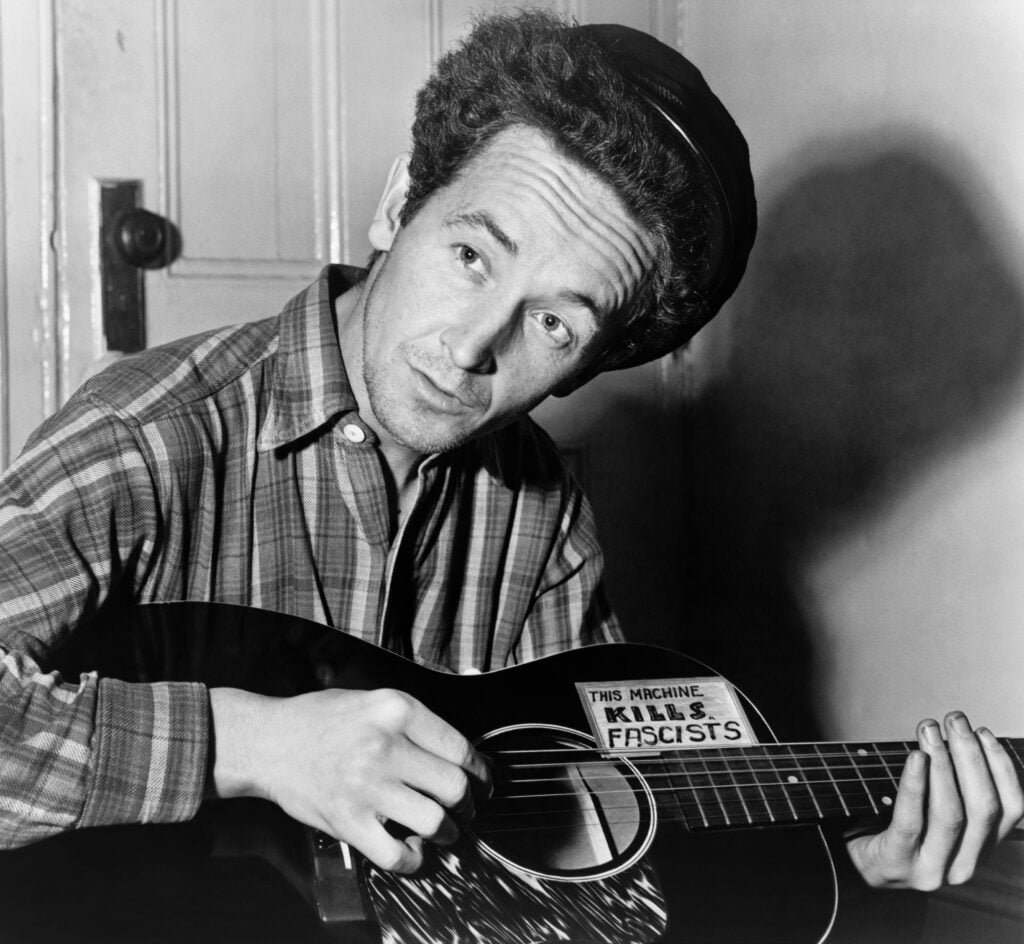 Photo of Woody Guthrie