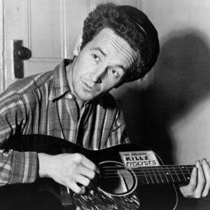 Photo of Woody Guthrie