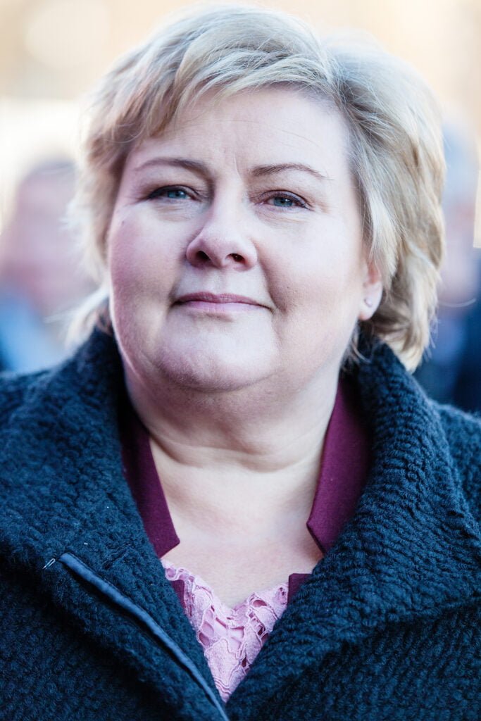 Photo of Erna Solberg